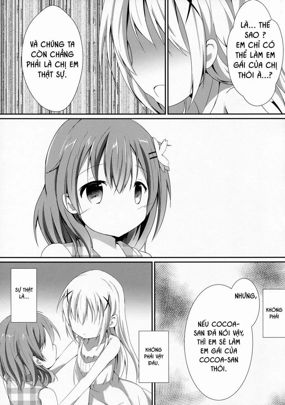 HentaiVN.net - Ảnh 8 - Sister Or Not Sister?? (Gochuumon Wa Usagi Desu Ka) - Chap 1