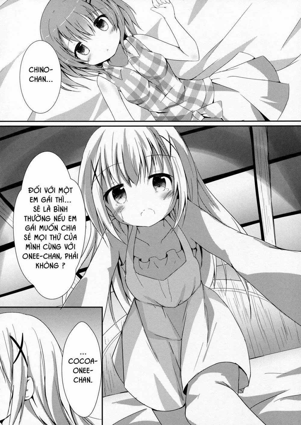 HentaiVN.net - Ảnh 9 - Sister Or Not Sister?? (Gochuumon Wa Usagi Desu Ka) - Chap 1