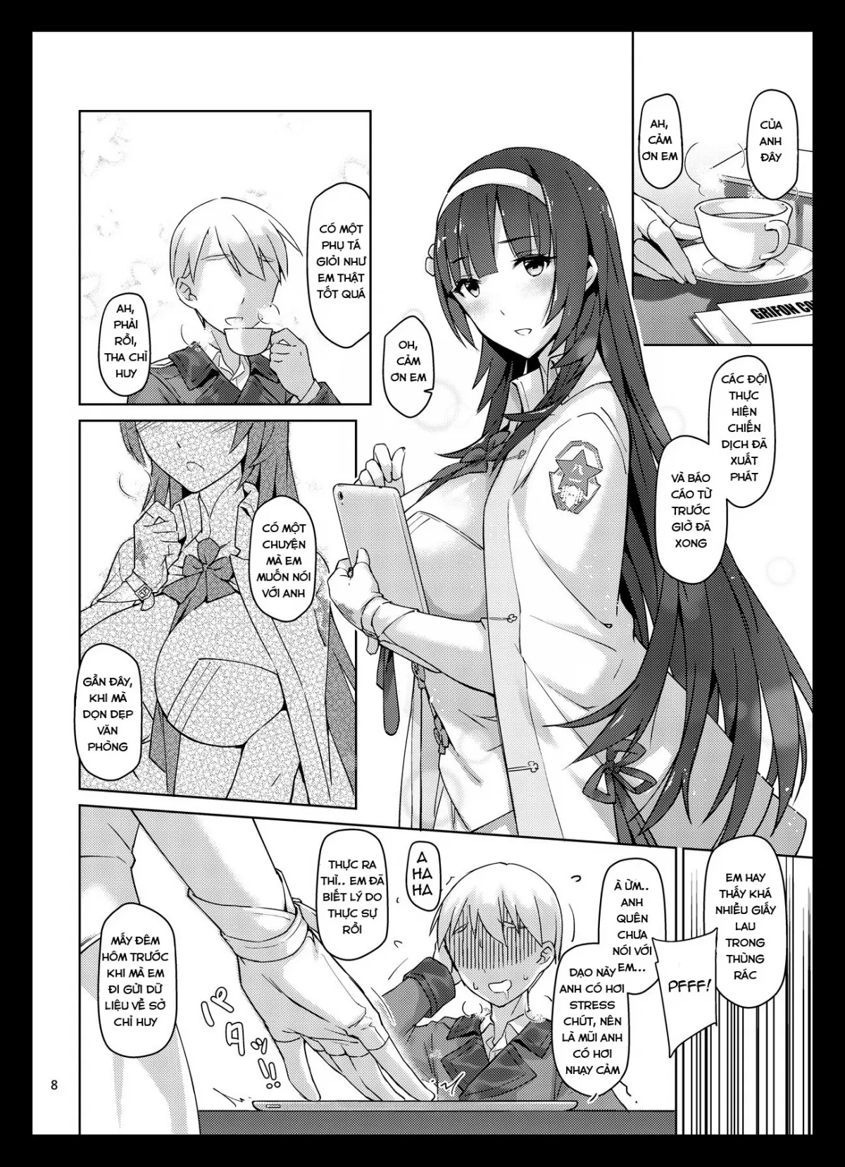 HentaiVN.net - Ảnh 6 - Type 95 Estrus Secretary (Girls' Frontline) [95式 發情秘書官] - Chap 1