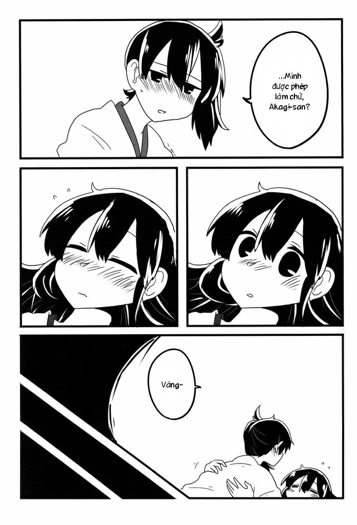 HentaiVN.net - Ảnh 29 - Akagi x Kaga Shinkon Shoya Anthology - 1st bite ~Hokori no Chigiri~ (Kantai Collection) - Chap 1