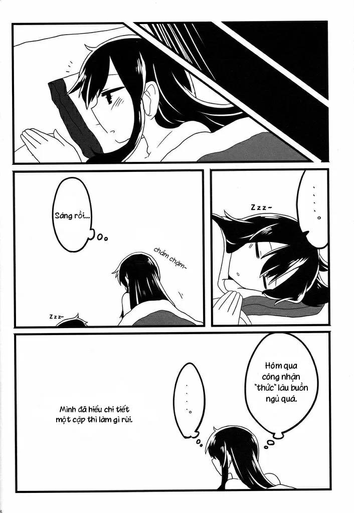 HentaiVN.net - Ảnh 30 - Akagi x Kaga Shinkon Shoya Anthology - 1st bite ~Hokori no Chigiri~ (Kantai Collection) - Chap 1