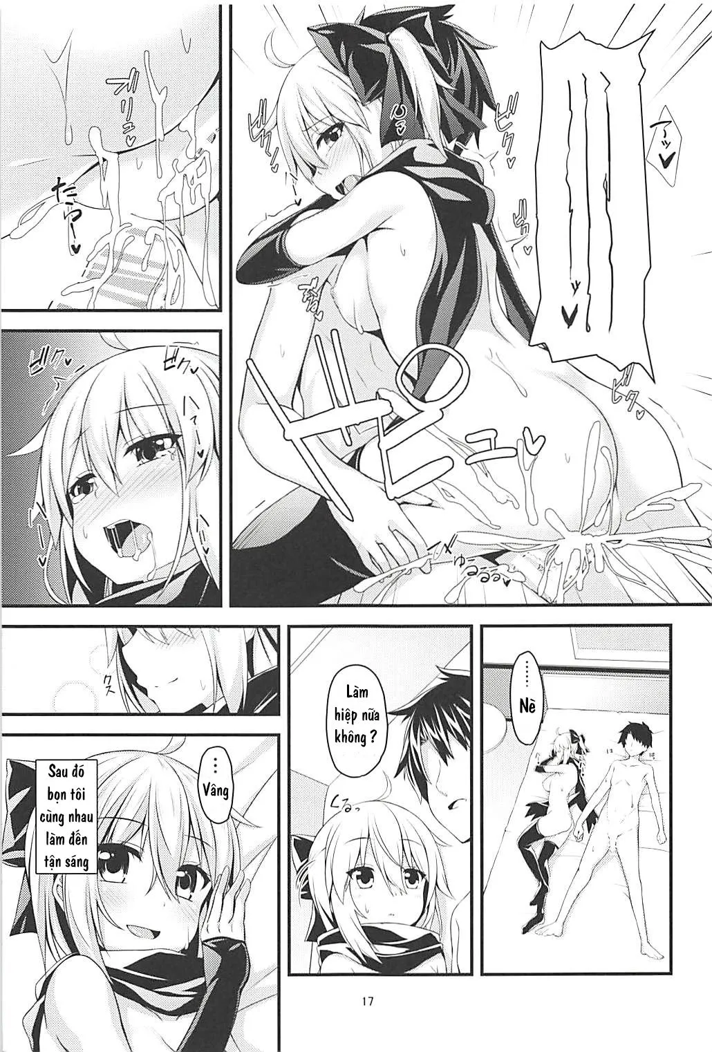 HentaiVN.net - Ảnh 18 - Okita-san to Chaldea Icha Love Ecchi Shitai (Fate/Grand Order) - Chap 1