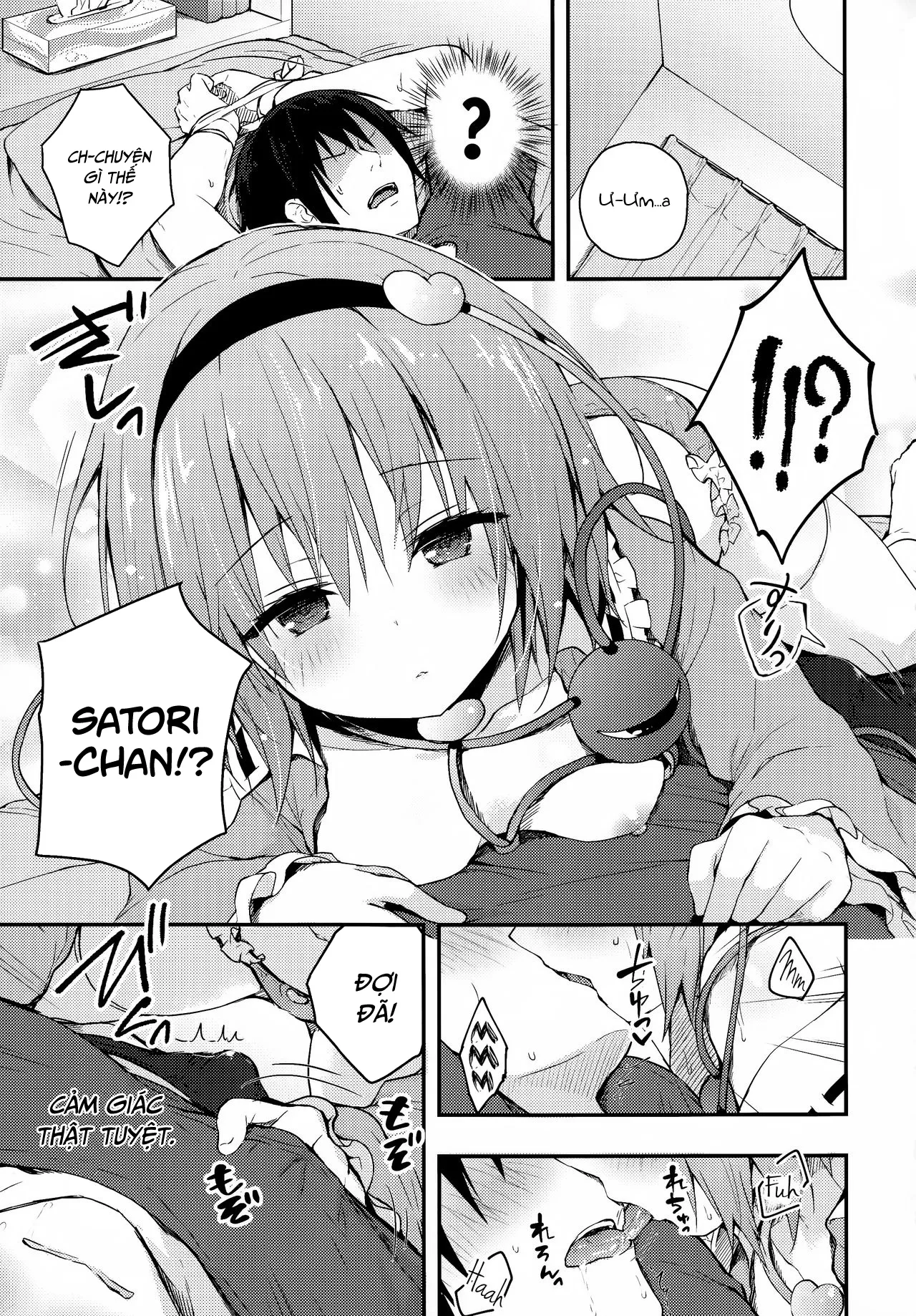HentaiVN.net - Ảnh 4 - Satori no Chikubi Asobi (Touhou Project) [さとりのちくびあそび] - Chap 1