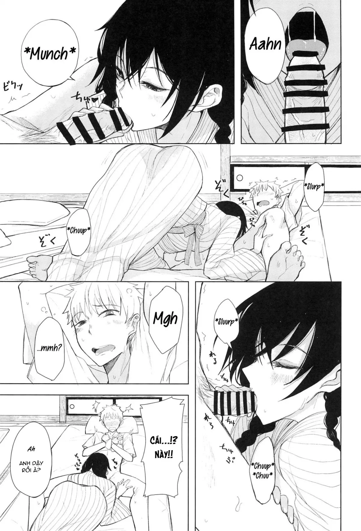 HentaiVN.net - Ảnh 10 - Kouhai-chan ni Eroi Koto Sareru Hon 5 - Chap 1