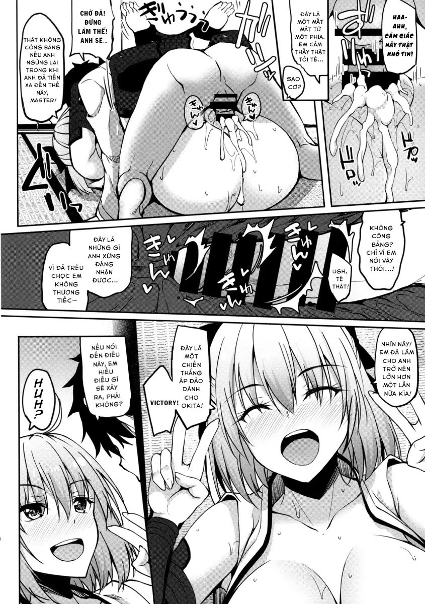 HentaiVN.net - Ảnh 15 - Okita-San Datte Koi Ga Shitai - Chap 1