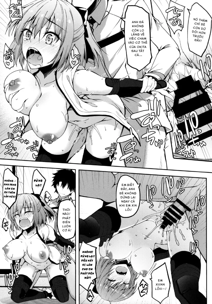 HentaiVN.net - Ảnh 16 - Okita-San Datte Koi Ga Shitai - Chap 1