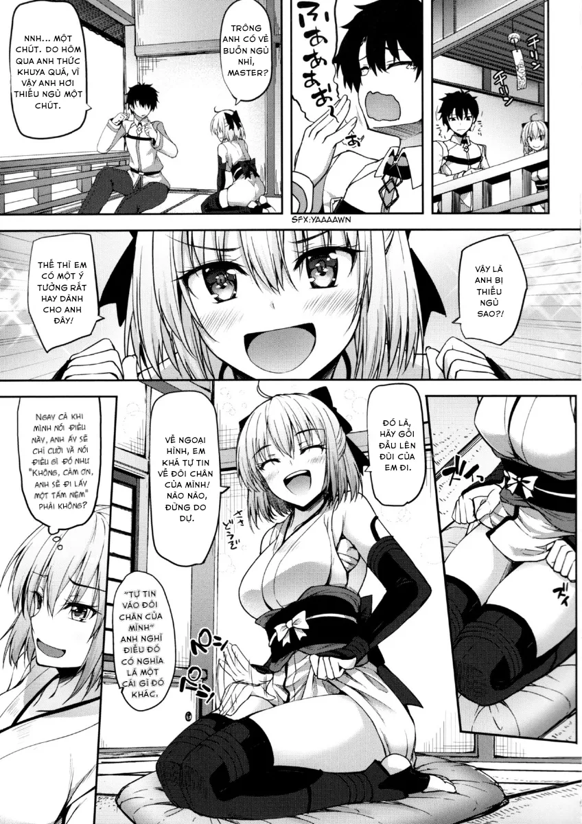 HentaiVN.net - Ảnh 4 - Okita-San Datte Koi Ga Shitai - Chap 1