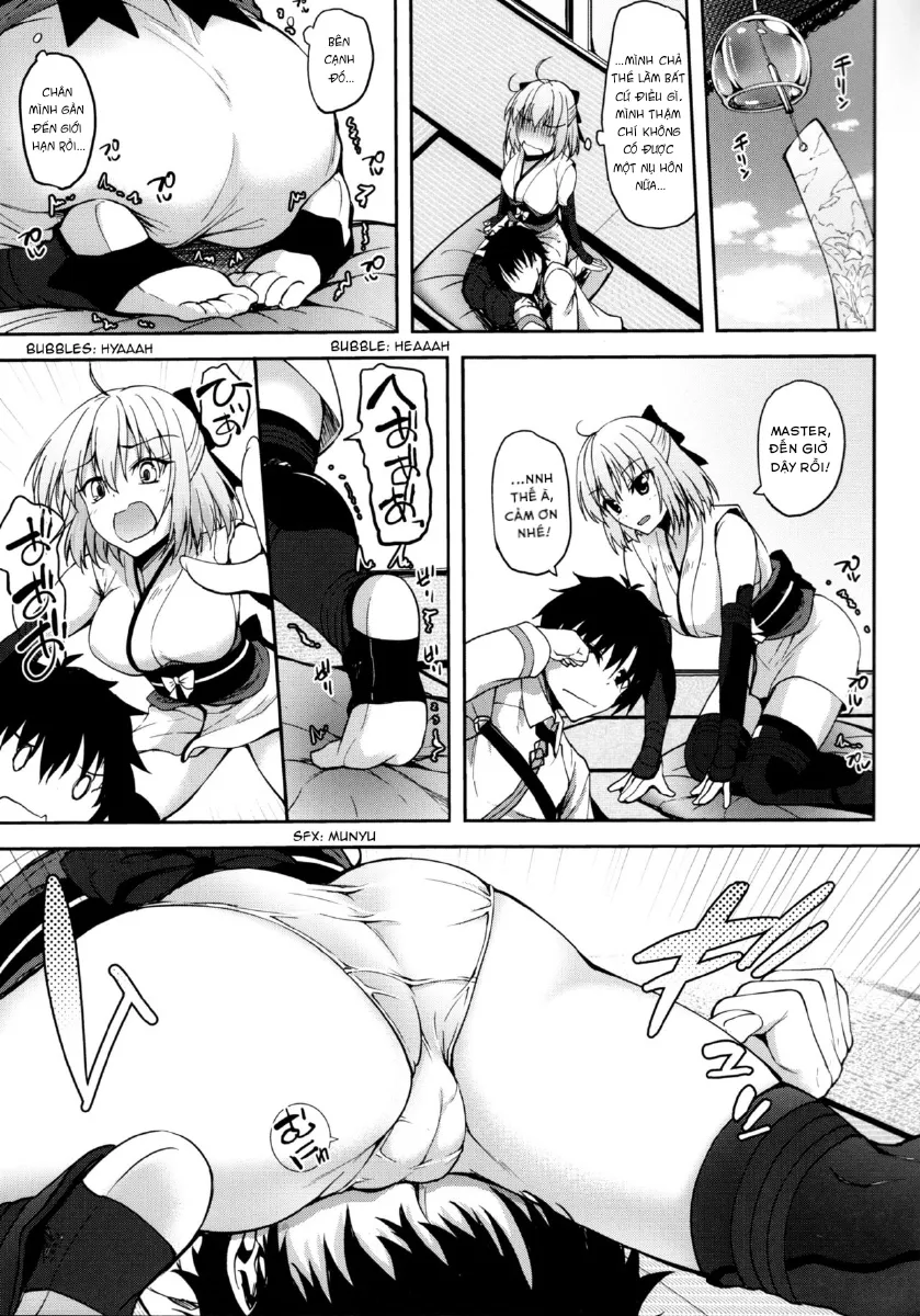 HentaiVN.net - Ảnh 6 - Okita-San Datte Koi Ga Shitai - Chap 1