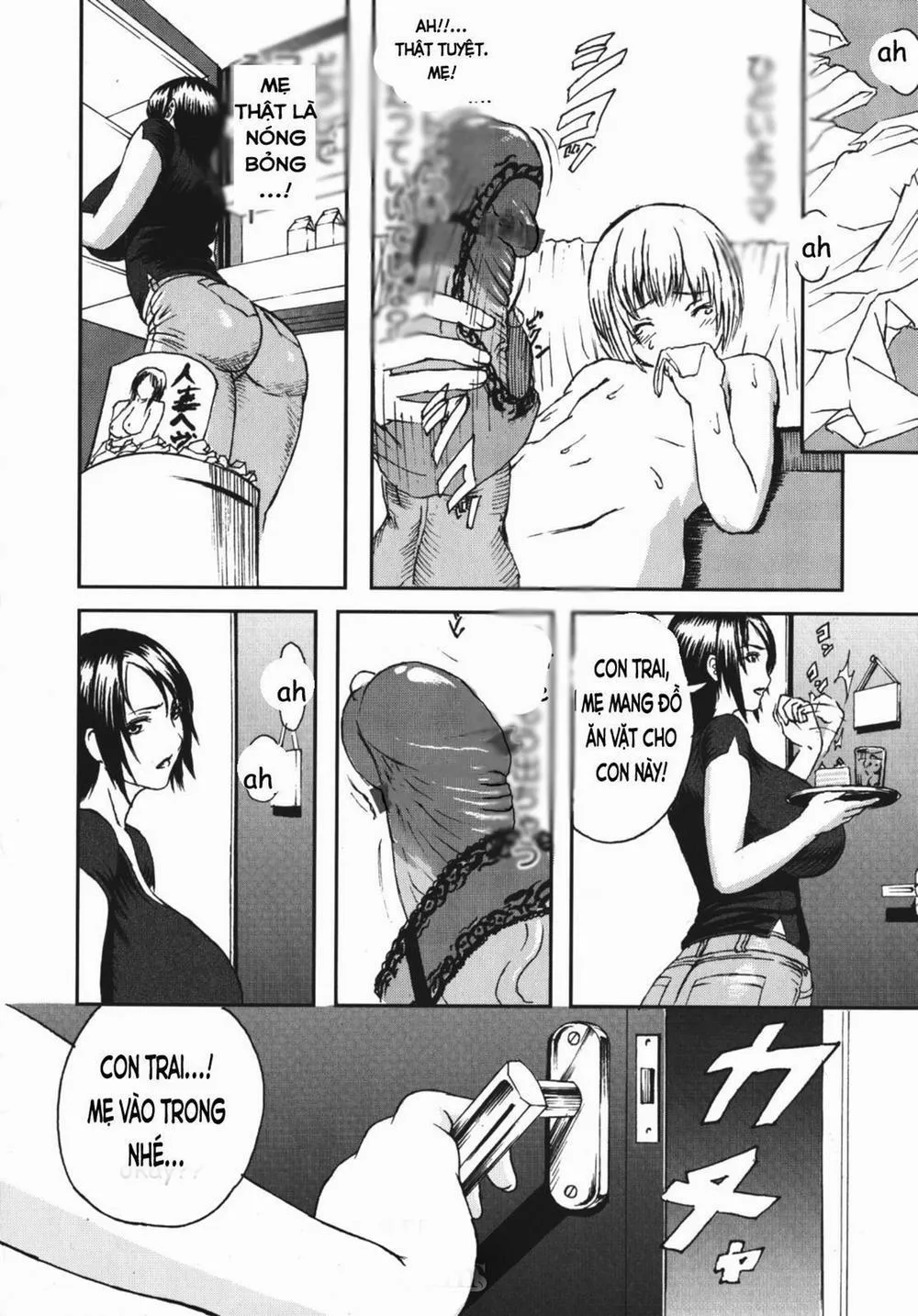HentaiVN.net - Ảnh 4 - Good Grades for Mom - Chap 1