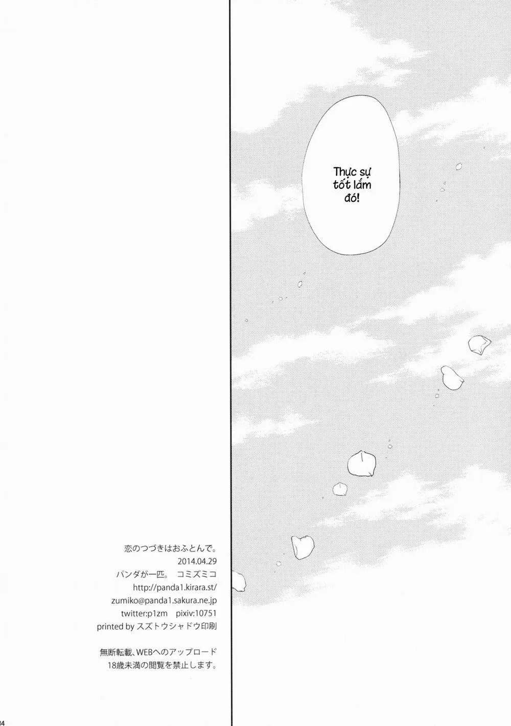 HentaiVN.net - Ảnh 33 - Koi No Tsuzuki Wa Ofuton De. (Kancolle) - Chap 1