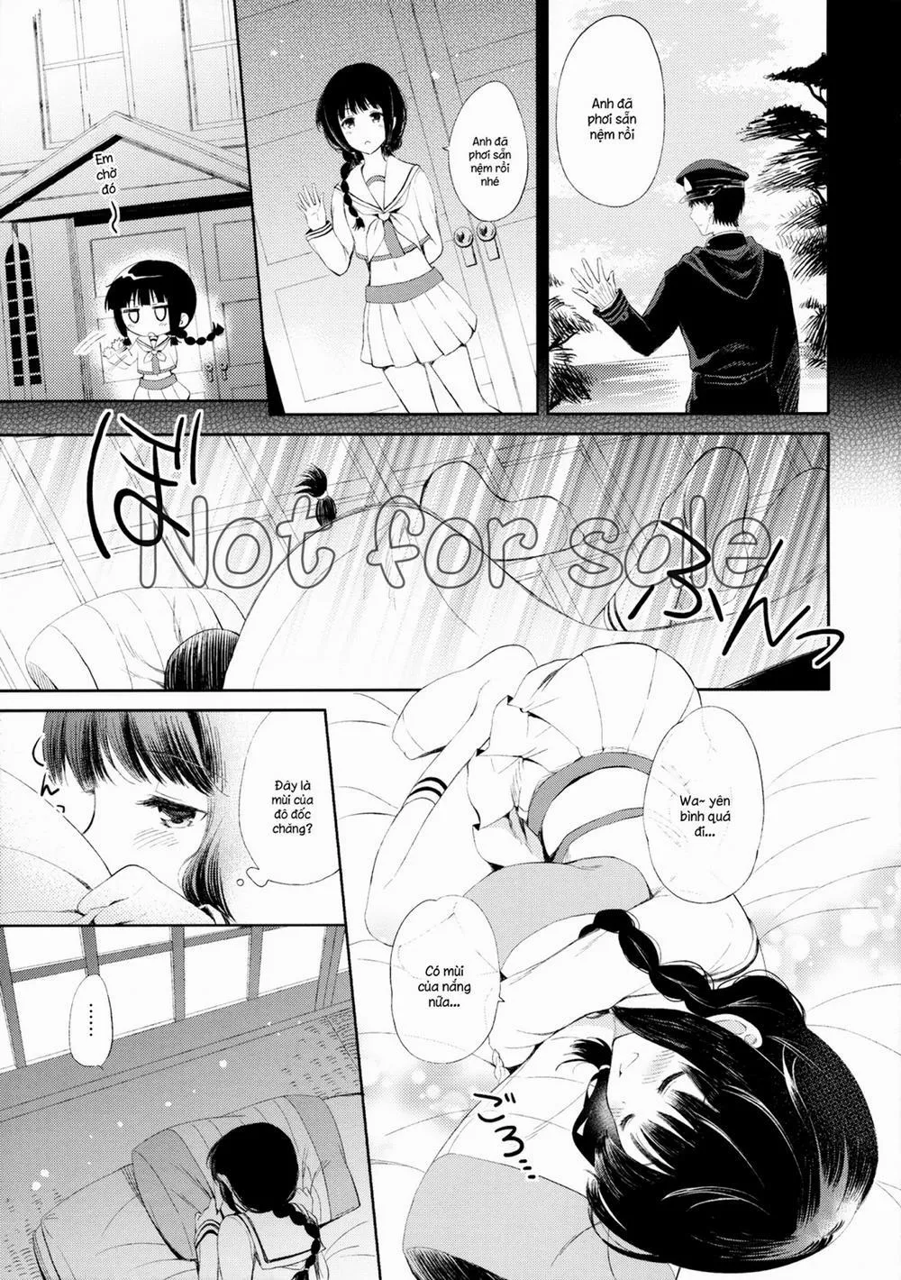 HentaiVN.net - Ảnh 6 - Koi No Tsuzuki Wa Ofuton De. (Kancolle) - Chap 1