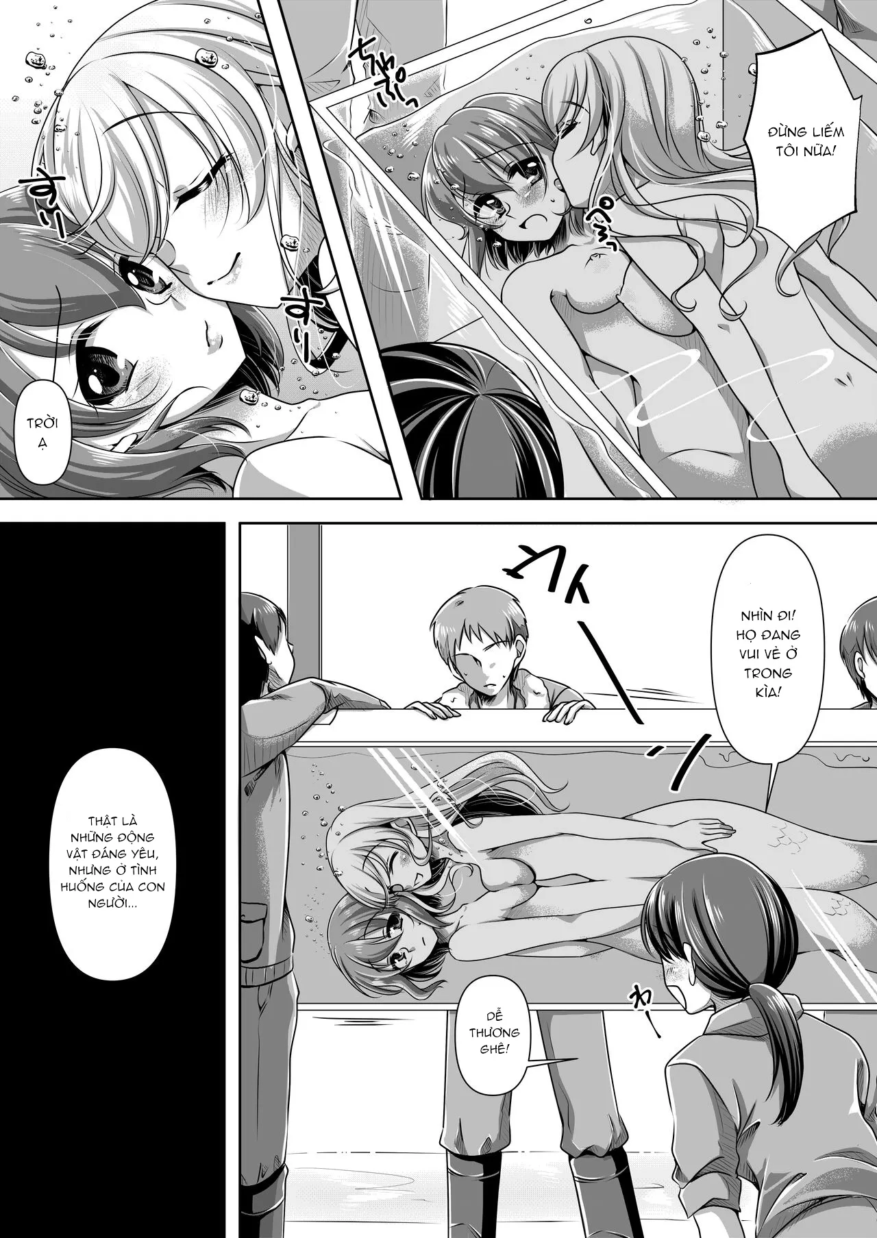 HentaiVN.net - Ảnh 10 - Ký Ức Của Một Người Cá [Aru Ningyo no Omoide; Memories of a Mermaid] - Chap 1