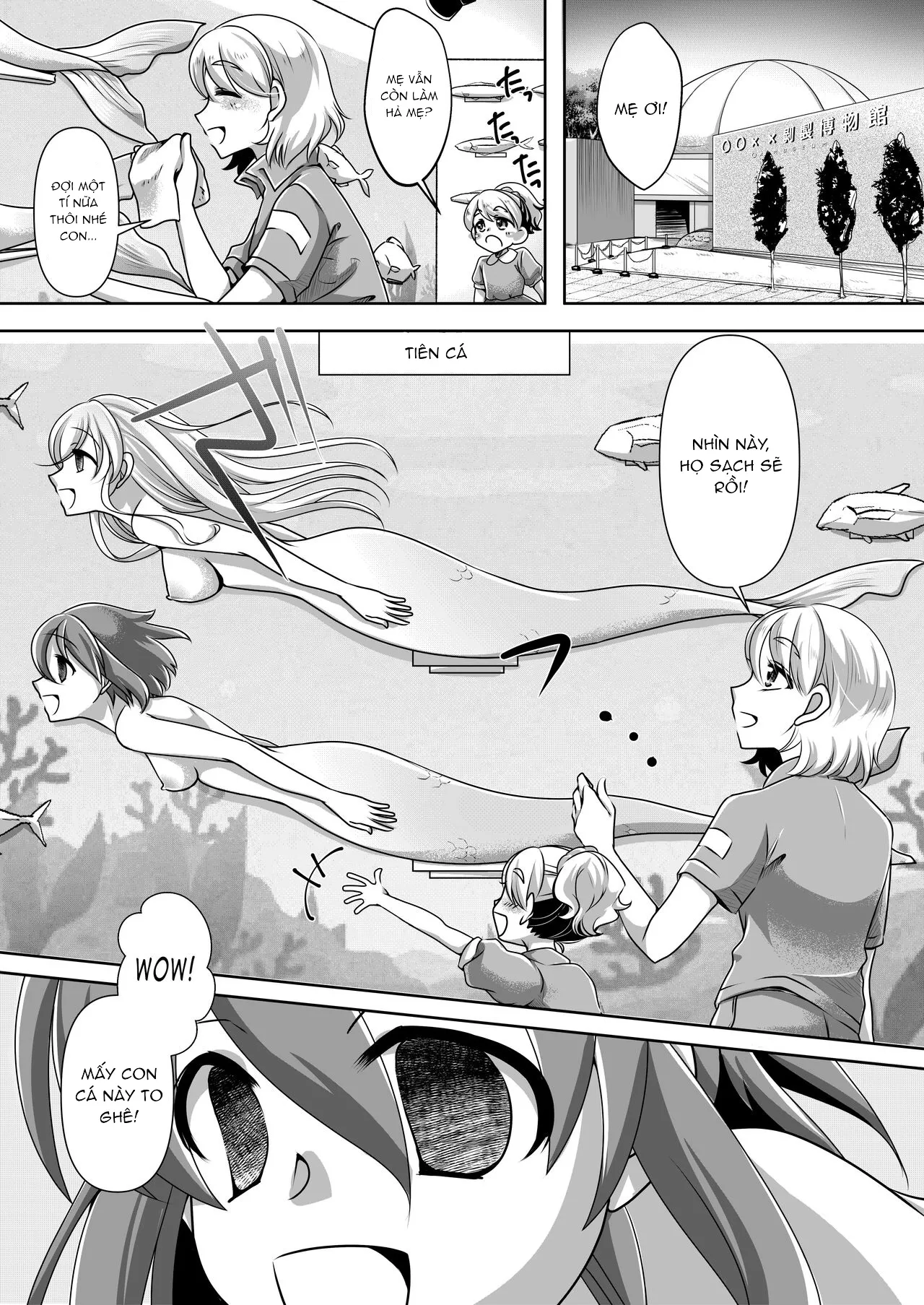 HentaiVN.net - Ảnh 11 - Ký Ức Của Một Người Cá [Aru Ningyo no Omoide; Memories of a Mermaid] - Chap 1