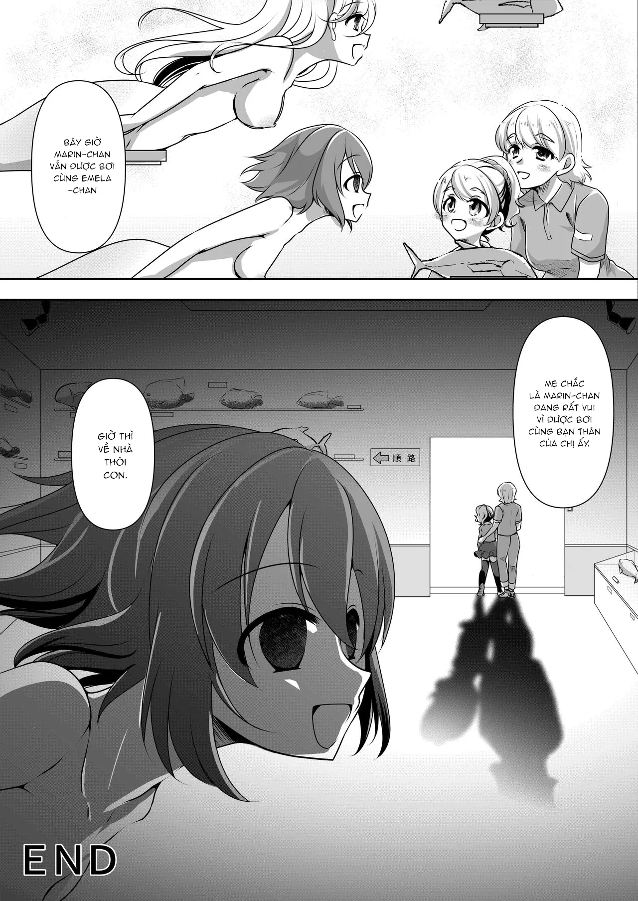 HentaiVN.net - Ảnh 15 - Ký Ức Của Một Người Cá [Aru Ningyo no Omoide; Memories of a Mermaid] - Chap 1