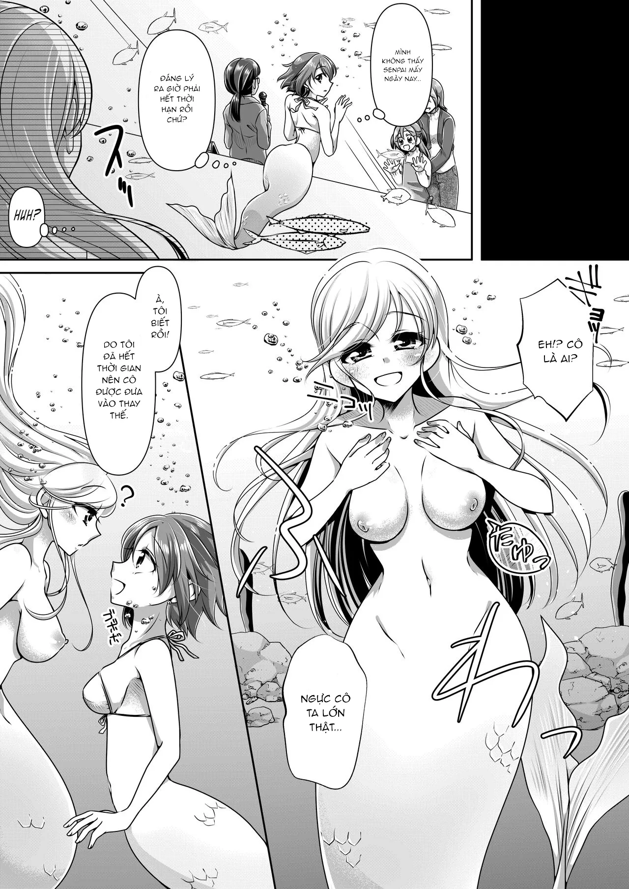 HentaiVN.net - Ảnh 5 - Ký Ức Của Một Người Cá [Aru Ningyo no Omoide; Memories of a Mermaid] - Chap 1
