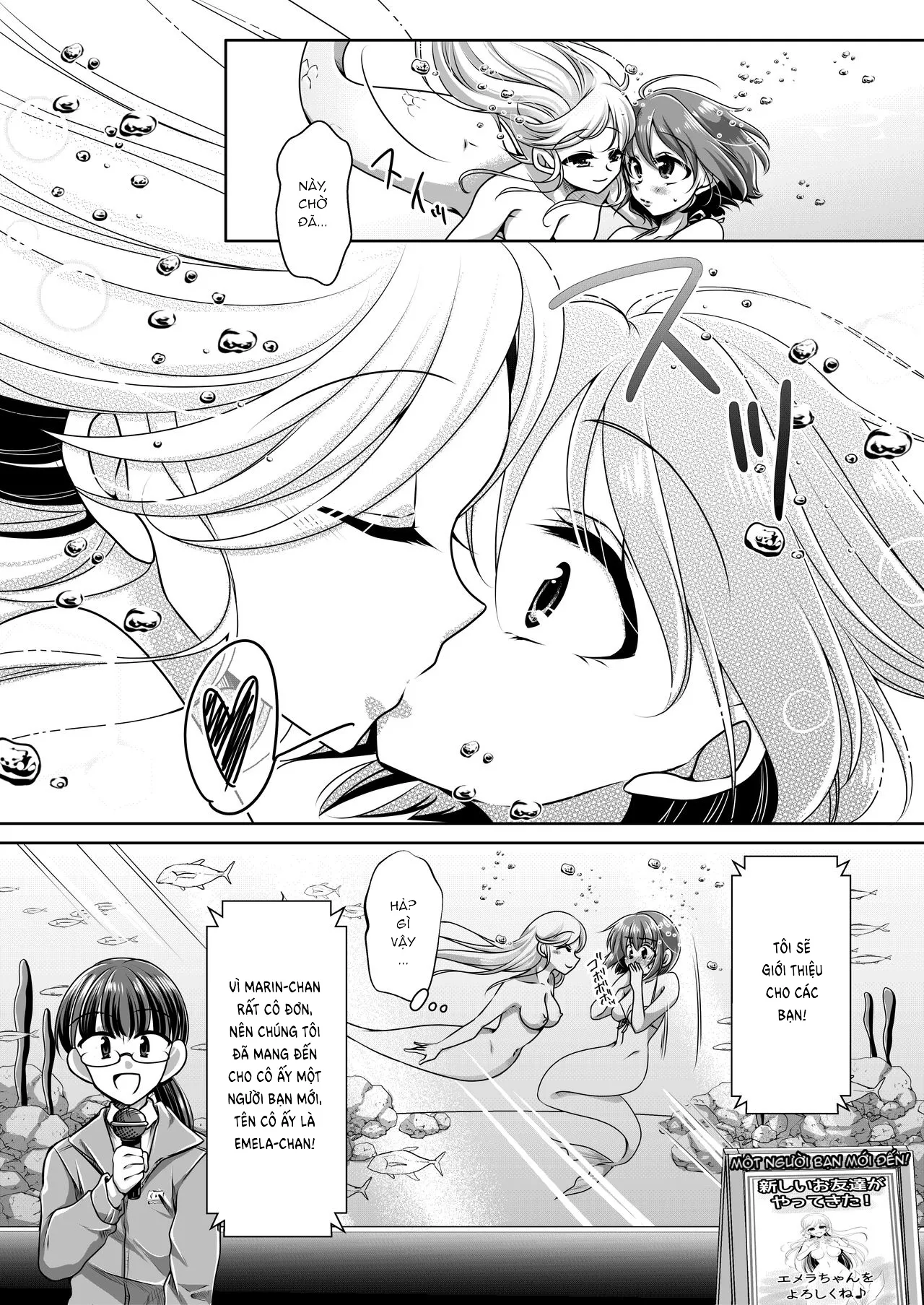 HentaiVN.net - Ảnh 6 - Ký Ức Của Một Người Cá [Aru Ningyo no Omoide; Memories of a Mermaid] - Chap 1