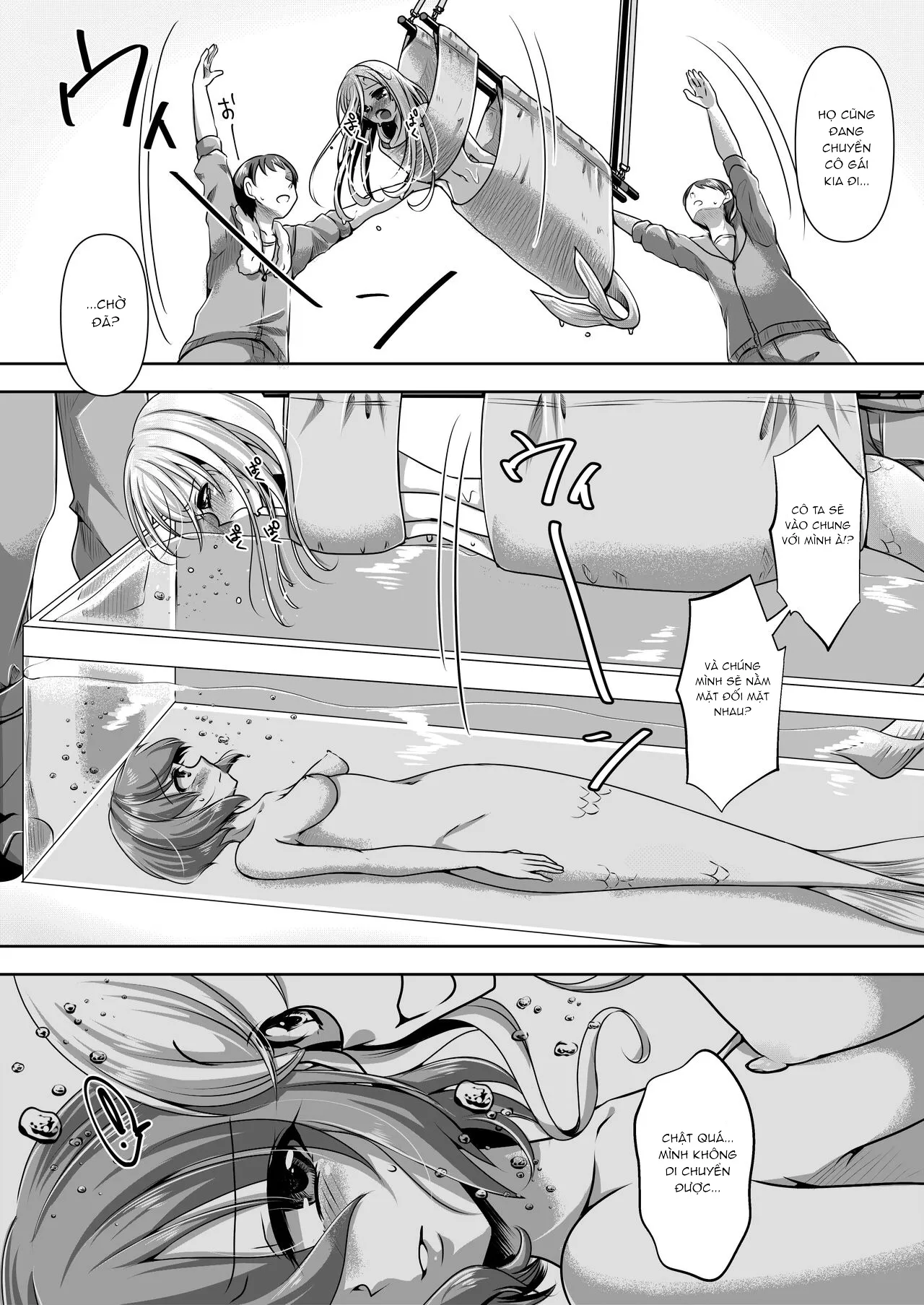 HentaiVN.net - Ảnh 9 - Ký Ức Của Một Người Cá [Aru Ningyo no Omoide; Memories of a Mermaid] - Chap 1