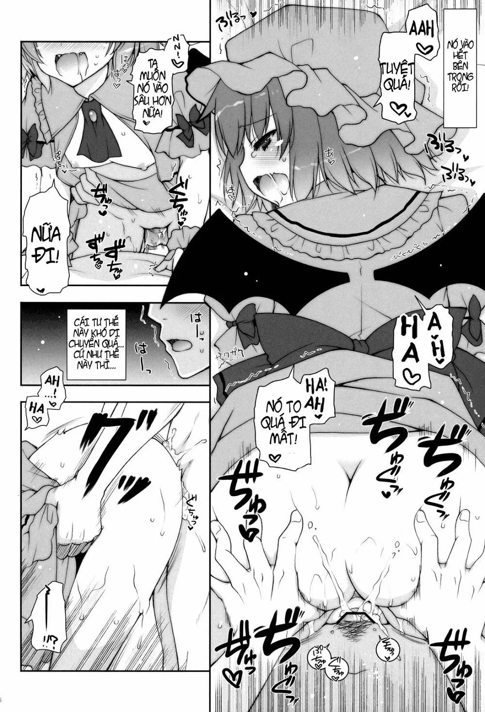 HentaiVN.net - Ảnh 15 - Kneel With Your Masochistic Dick!! (Touhou) - Chap 1