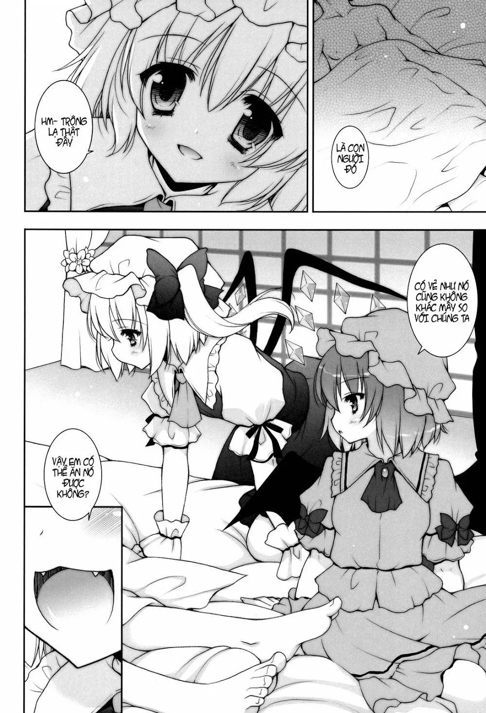 HentaiVN.net - Ảnh 5 - Kneel With Your Masochistic Dick!! (Touhou) - Chap 1