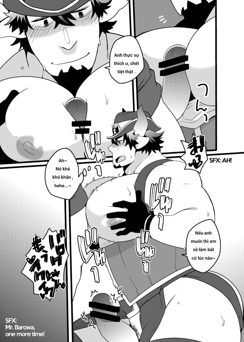 HentaiVN.net - Ảnh 3 - Mr. Barowa's outfit is too revealing!!! (Granblue Fantasy) - Chap 1