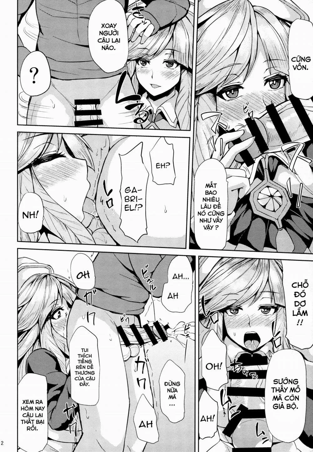 HentaiVN.net - Ảnh 10 - Gabriel no Himitsu no Shiren (Granblue Fantasy) - Chap 1