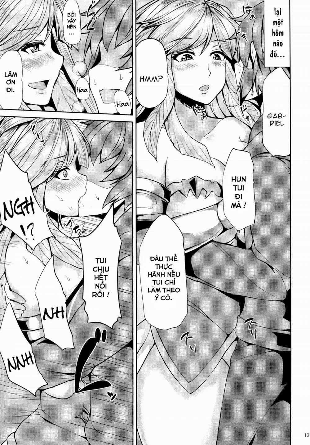 HentaiVN.net - Ảnh 11 - Gabriel no Himitsu no Shiren (Granblue Fantasy) - Chap 1