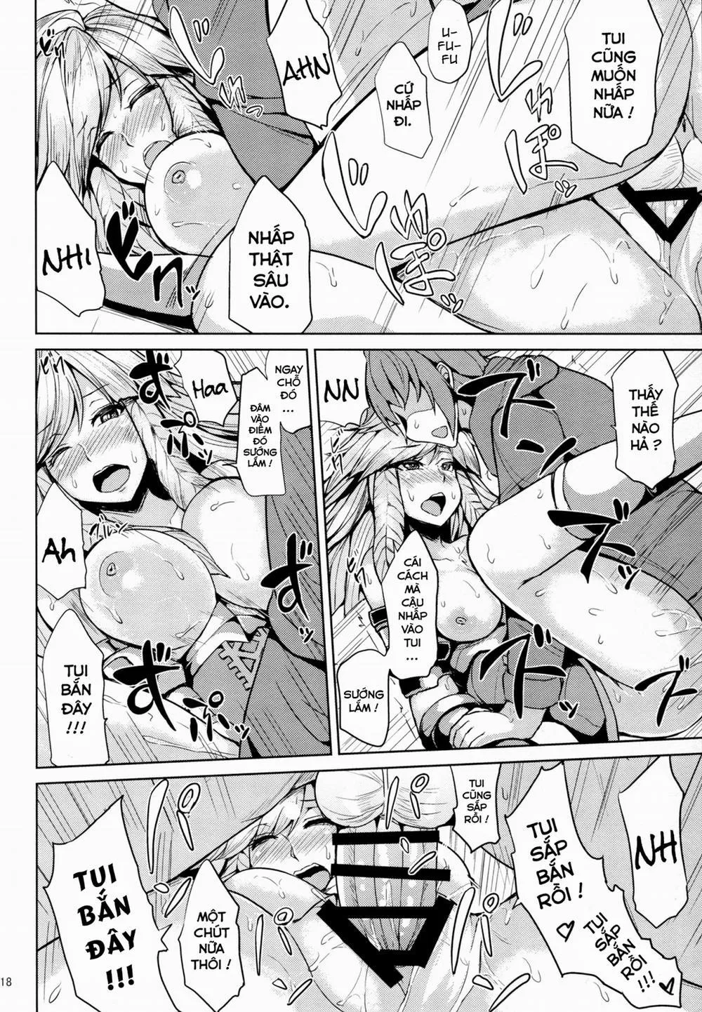 HentaiVN.net - Ảnh 16 - Gabriel no Himitsu no Shiren (Granblue Fantasy) - Chap 1