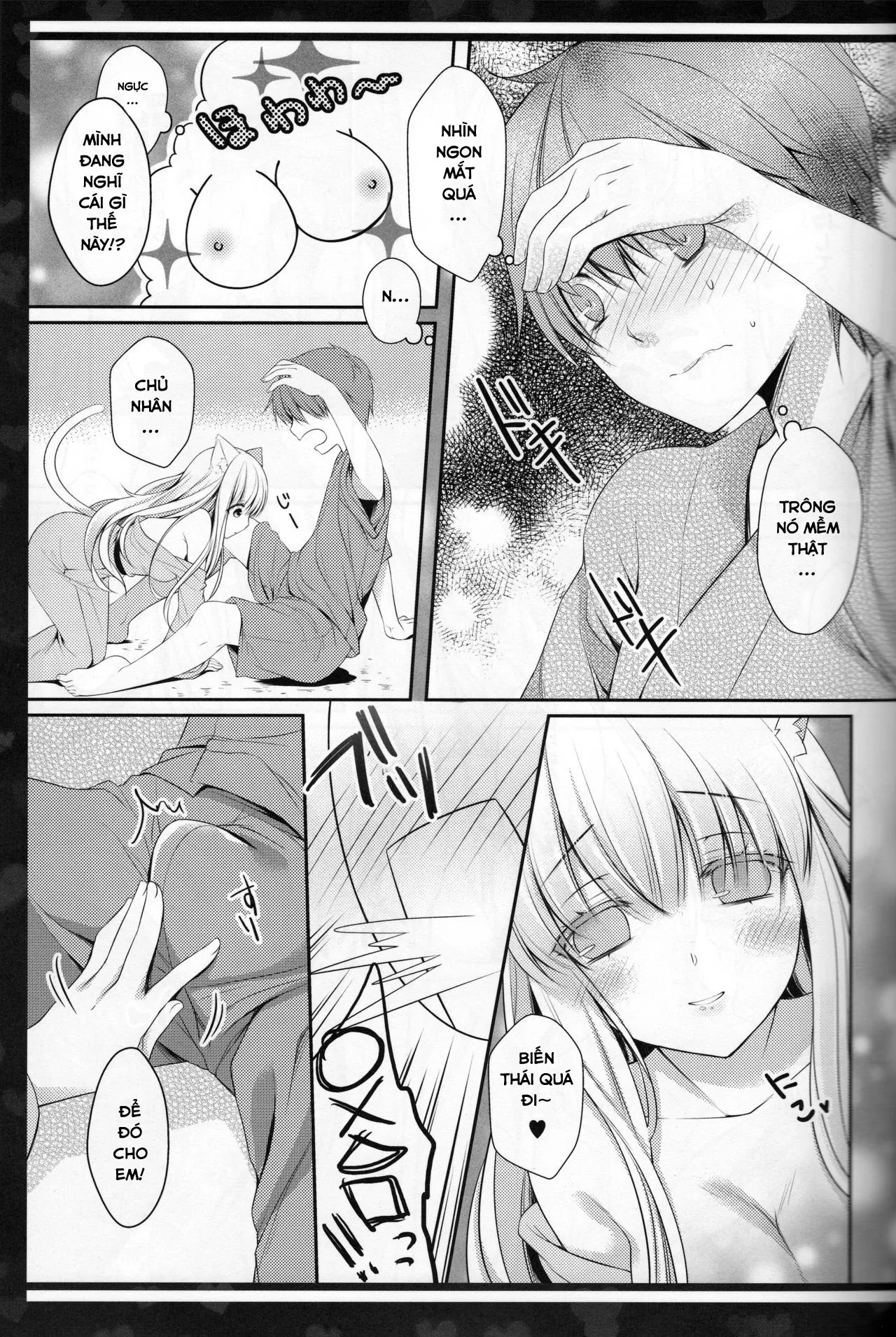 HentaiVN.net - Ảnh 10 - Bé mèo đáng yêu của tôi! [Rabunyan] - Chap 1
