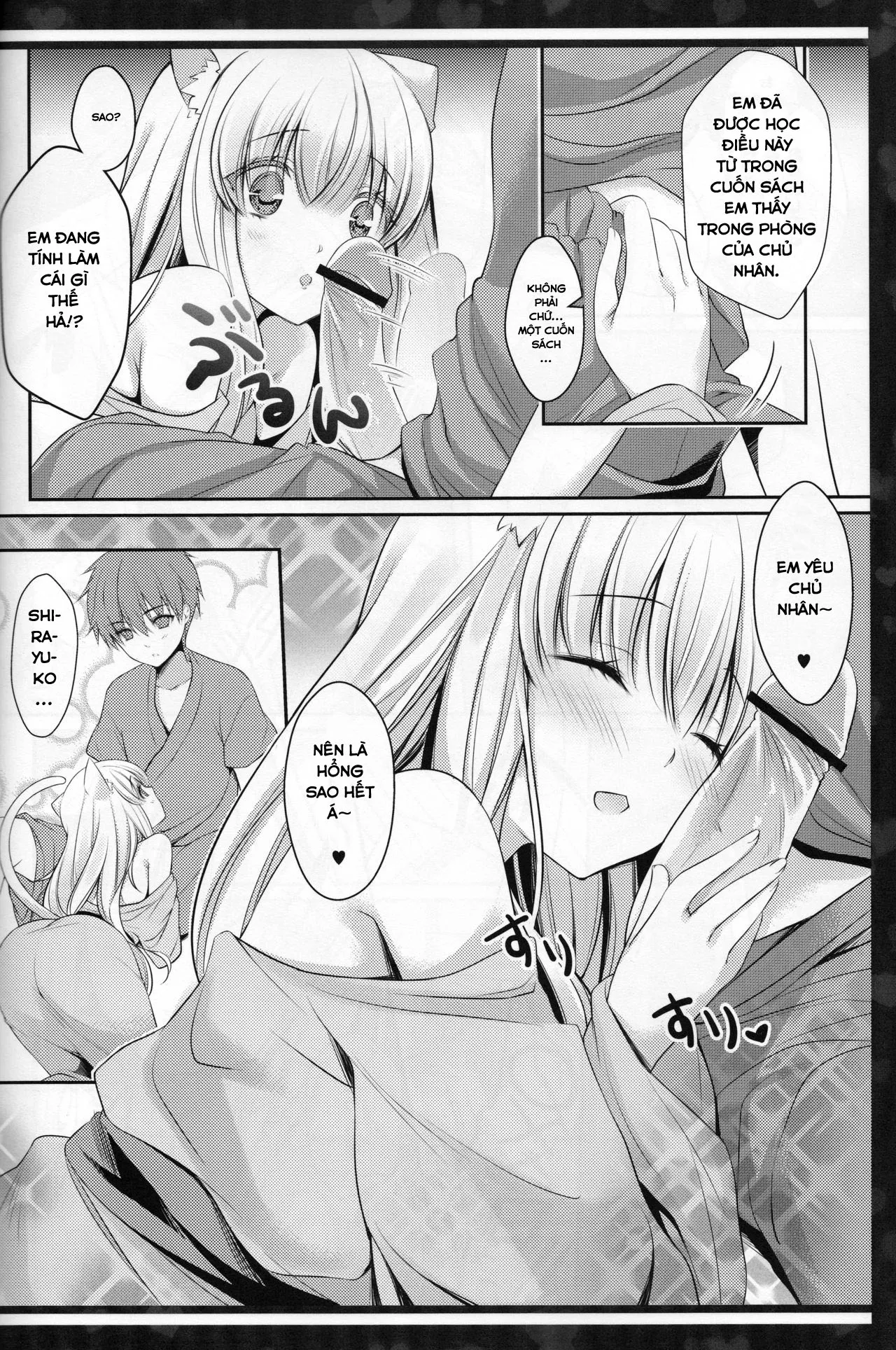 HentaiVN.net - Ảnh 11 - Bé mèo đáng yêu của tôi! [Rabunyan] - Chap 1
