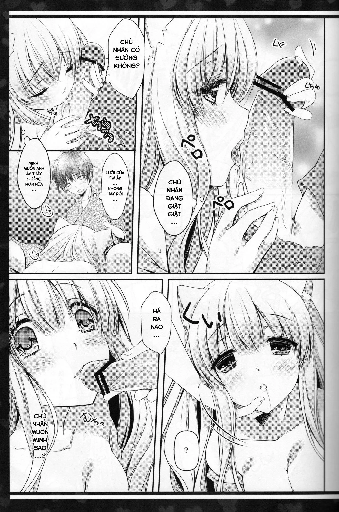 HentaiVN.net - Ảnh 12 - Bé mèo đáng yêu của tôi! [Rabunyan] - Chap 1