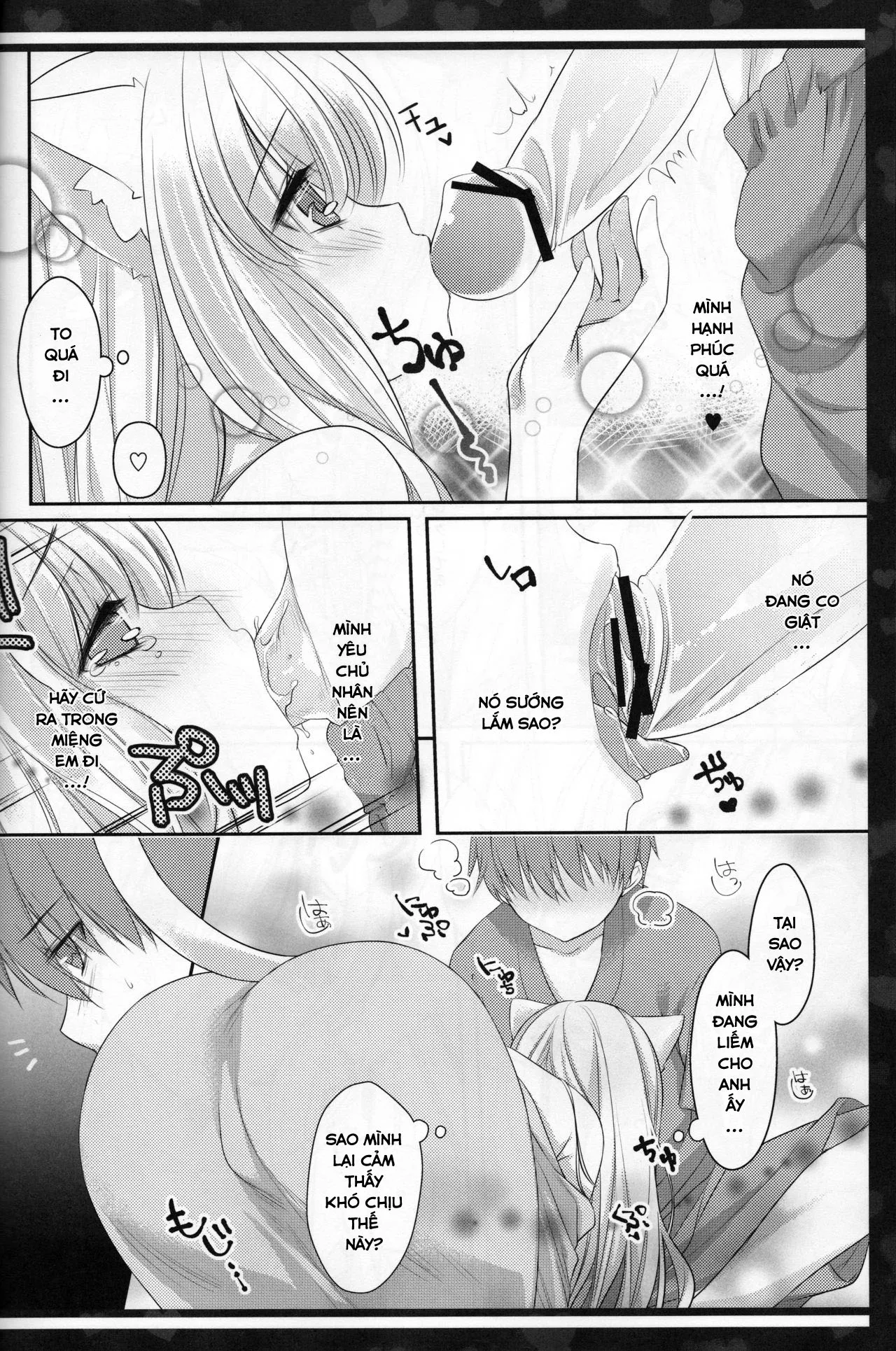 HentaiVN.net - Ảnh 13 - Bé mèo đáng yêu của tôi! [Rabunyan] - Chap 1