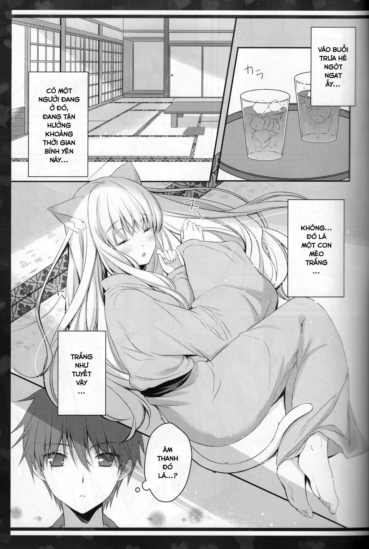 HentaiVN.net - Ảnh 6 - Bé mèo đáng yêu của tôi! [Rabunyan] - Chap 1