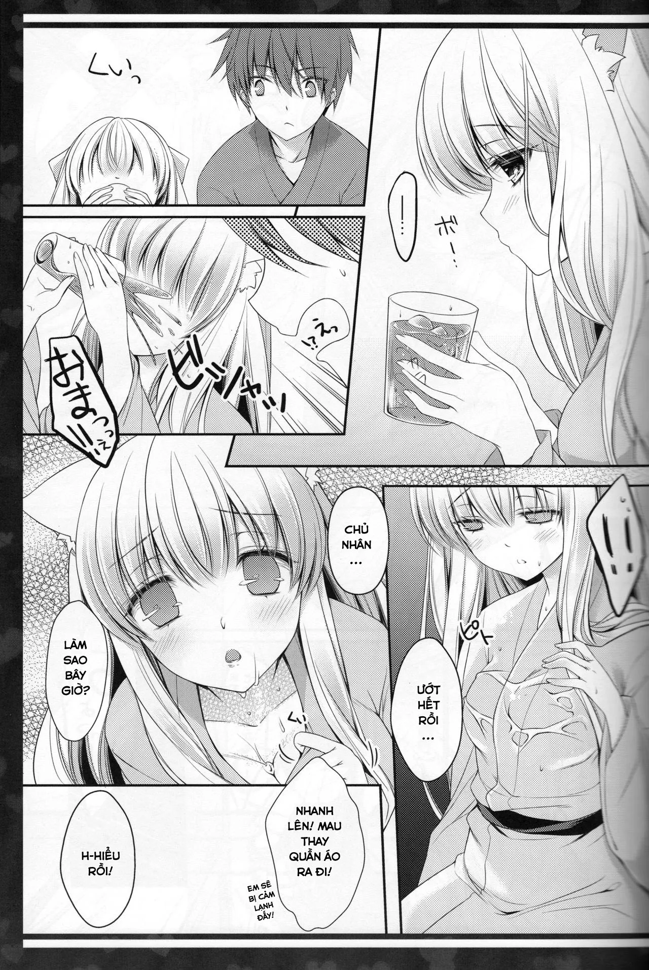 HentaiVN.net - Ảnh 8 - Bé mèo đáng yêu của tôi! [Rabunyan] - Chap 1