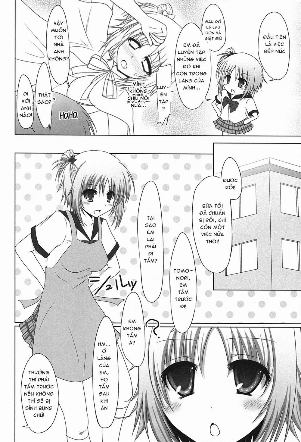HentaiVN.net - Ảnh 4 - Is This A School Wife? Yes, She Secretly Has Big Breasts (Kore Wa Zombie Desu Ka?) - Chap 1