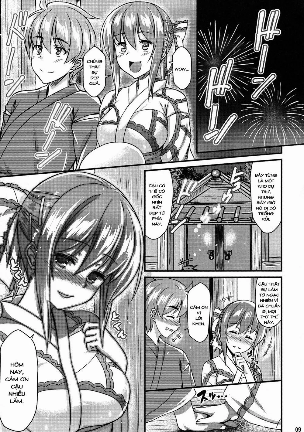 HentaiVN.net - Ảnh 10 - Yukata Iku-San To Ichaicha Shitai!! (Touhou Project) - Chap 1
