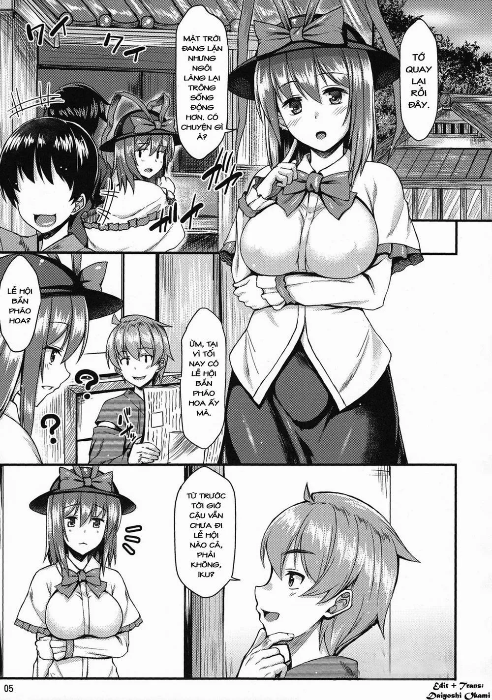 HentaiVN.net - Ảnh 6 - Yukata Iku-San To Ichaicha Shitai!! (Touhou Project) - Chap 1