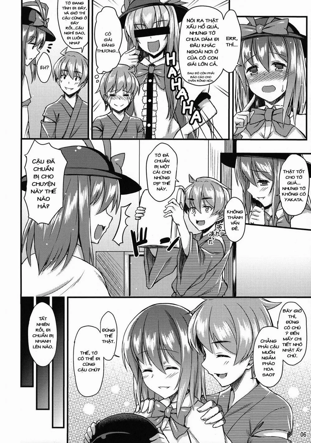 HentaiVN.net - Ảnh 7 - Yukata Iku-San To Ichaicha Shitai!! (Touhou Project) - Chap 1