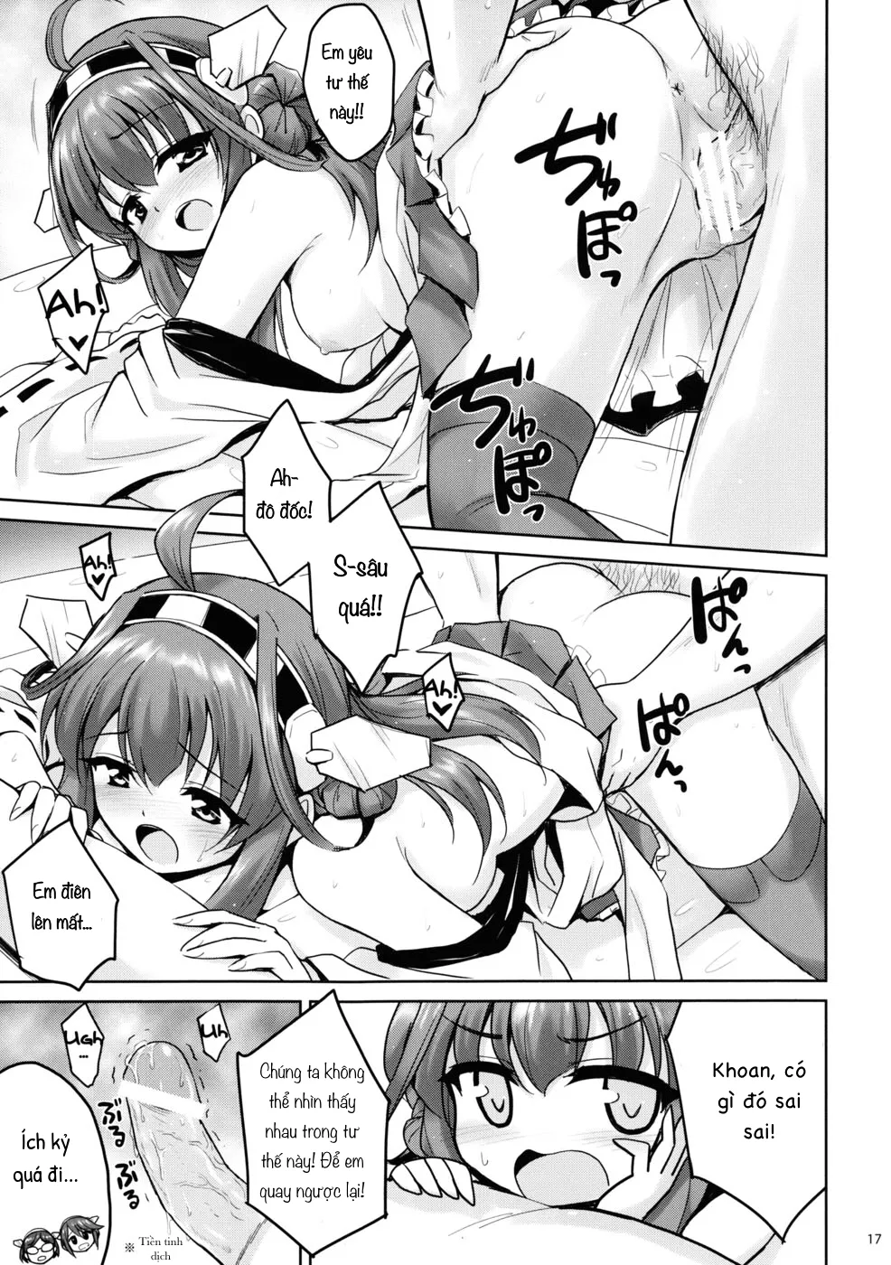 HentaiVN.net - Ảnh 16 - Chị Em Kongou và Đô Đốc! (Kantai Collection) [KinColle!! (Kantai Collection -KanColle-)] - Chap 1
