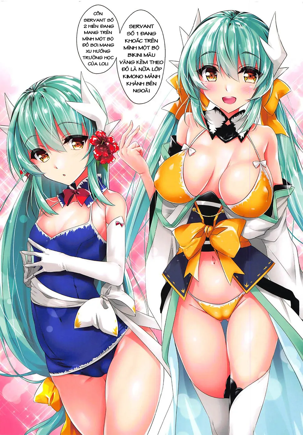 HentaiVN.net - Ảnh 3 - Yarihii to Harem H Suru Hon (Fate/Grand Order) [槍ひーとハーレムHする本 (Fate/Grand Order)] - Chap 1