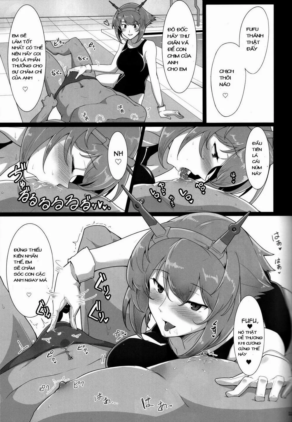 HentaiVN.net - Ảnh 10 - Itoshi no Kyouei Mizugi Instructor Senkan Mutsu (Kantai Collection -KanColle-) - Chap 1