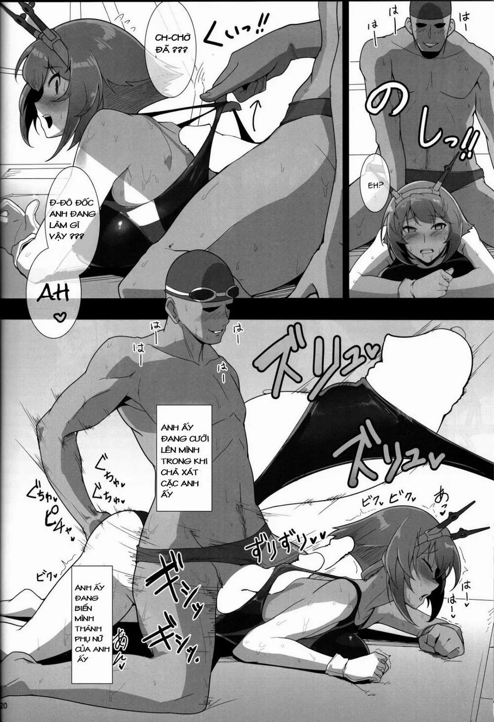 HentaiVN.net - Ảnh 19 - Itoshi no Kyouei Mizugi Instructor Senkan Mutsu (Kantai Collection -KanColle-) - Chap 1