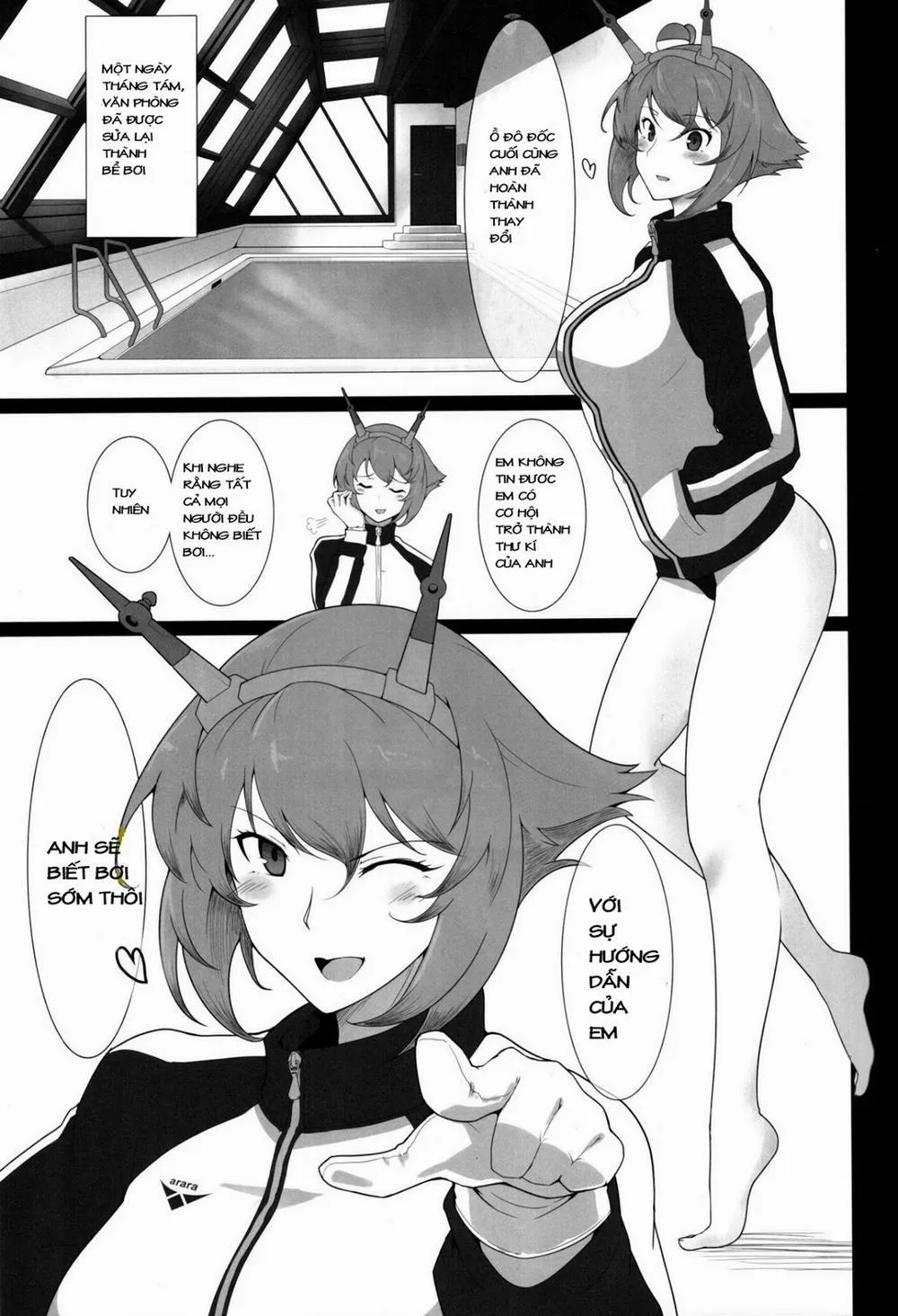 HentaiVN.net - Ảnh 4 - Itoshi no Kyouei Mizugi Instructor Senkan Mutsu (Kantai Collection -KanColle-) - Chap 1