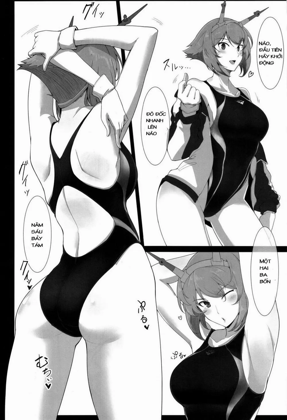 HentaiVN.net - Ảnh 5 - Itoshi no Kyouei Mizugi Instructor Senkan Mutsu (Kantai Collection -KanColle-) - Chap 1