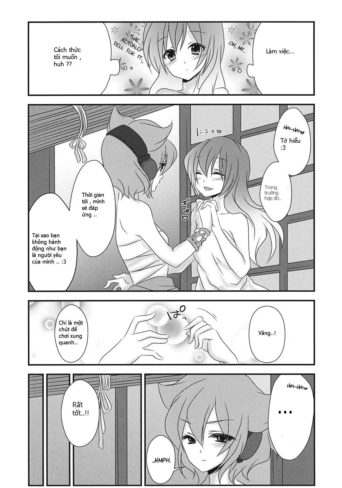 HentaiVN.net - Ảnh 4 - Koibito Gokko o Shimasenka? (Touhou) [Why Don't We Pretend to Be Lovers] - Chap 1