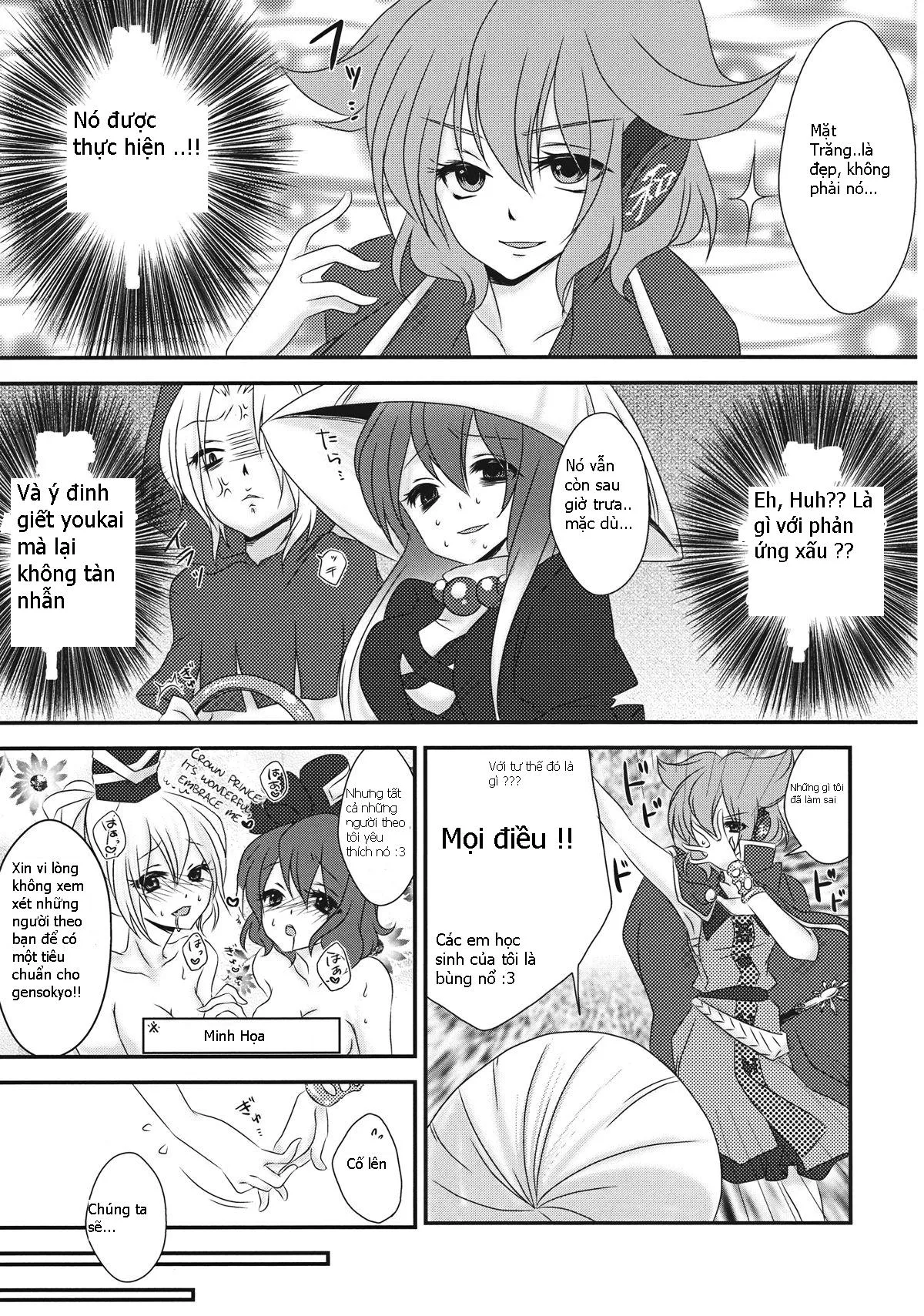 HentaiVN.net - Ảnh 6 - Koibito Gokko o Shimasenka? (Touhou) [Why Don't We Pretend to Be Lovers] - Chap 1
