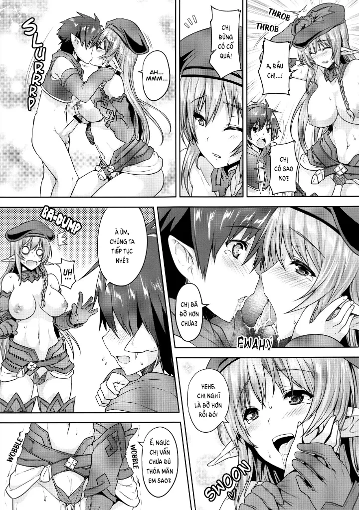 HentaiVN.net - Ảnh 8 - The General of the Cursed Forest [呪いの森の戦士長] - Chap 1