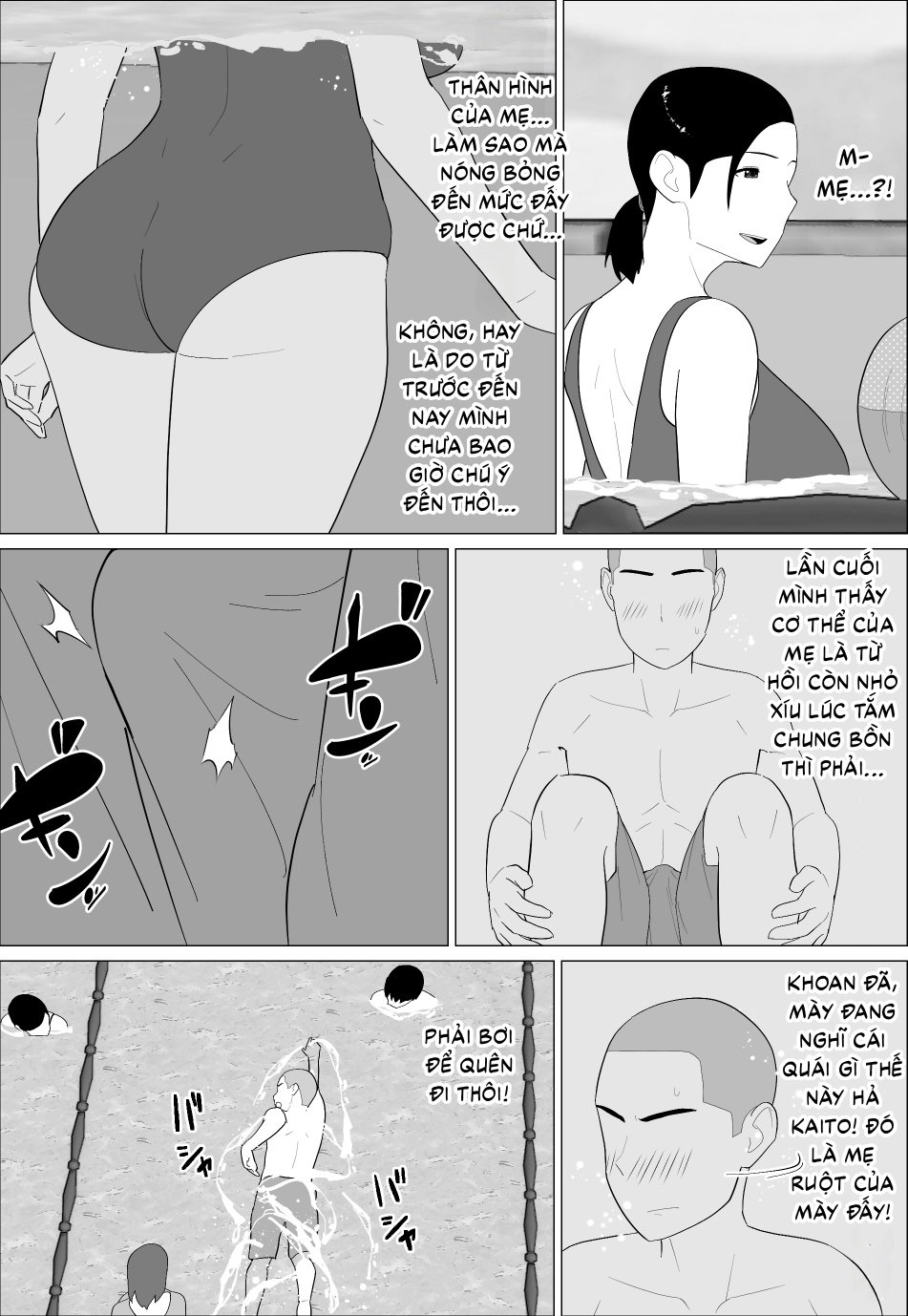 HentaiVN.net - Ảnh 7 - Kaa-san ga Shikoi nante - Chap 1
