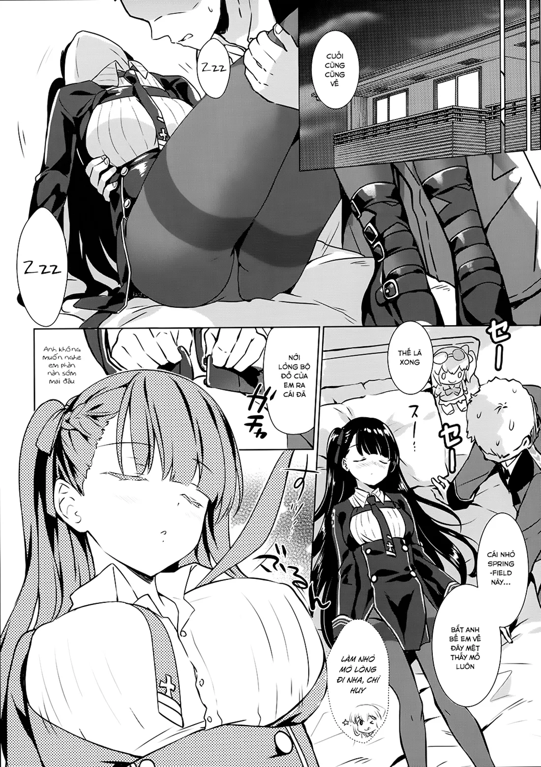 HentaiVN.net - Ảnh 4 - Sunao na Kanojo to Hetare Shikikan (Girls' Frontline) [素直な彼女とヘタレ指揮官] - Chap 1