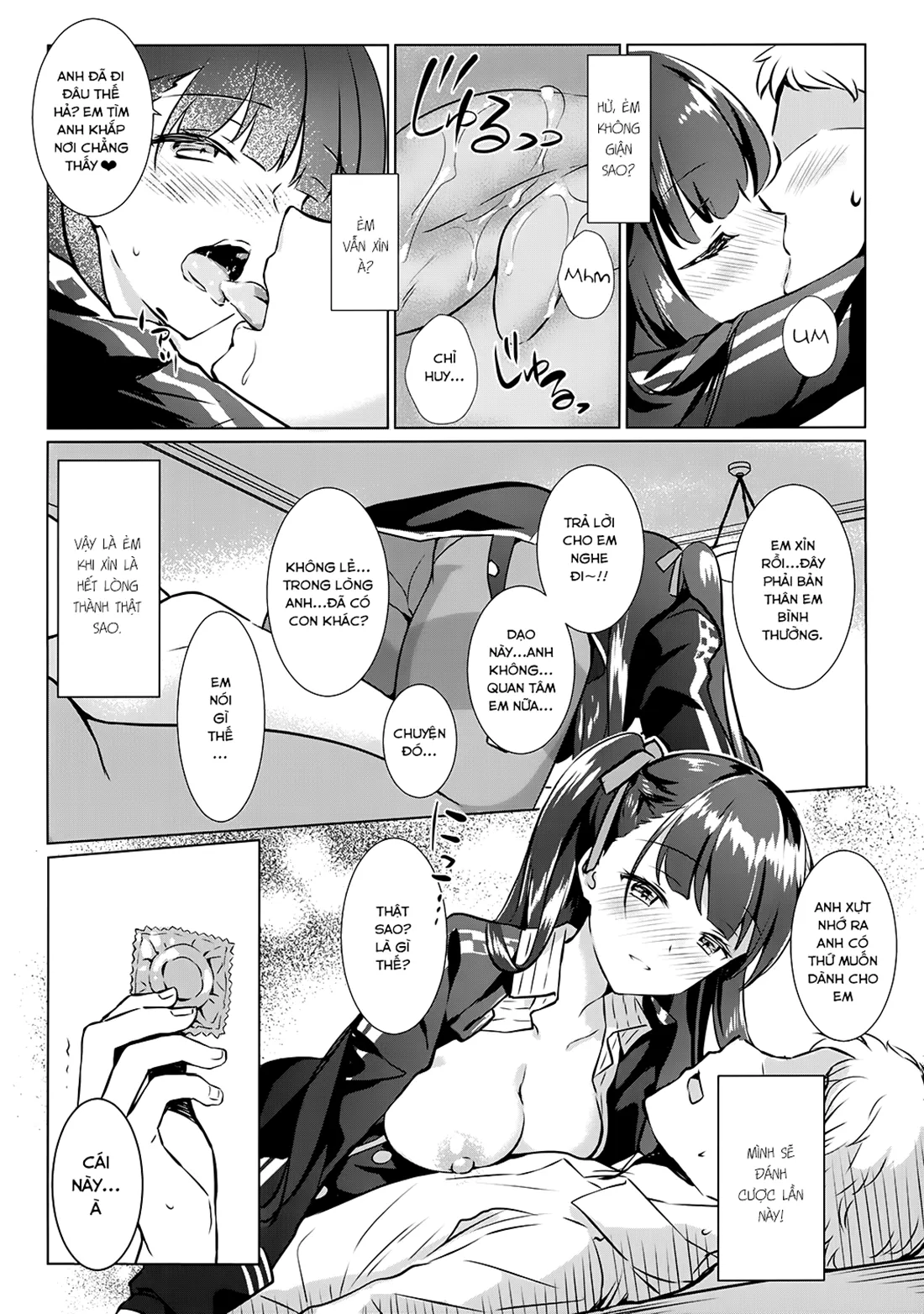 HentaiVN.net - Ảnh 9 - Sunao na Kanojo to Hetare Shikikan (Girls' Frontline) [素直な彼女とヘタレ指揮官] - Chap 1