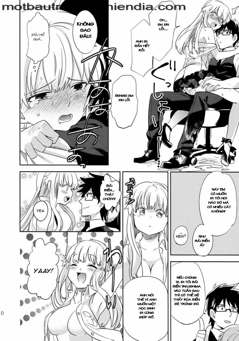 HentaiVN.net - Ảnh 8 - Oasis Siesta -Umigame Hen - Chap 1